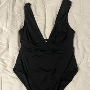 Andie Swim The Mykonos One Piece in Black - Size XL
